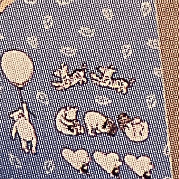 1996 Classic Winnie the Pooh Roll Around Self  Inking Roller Stamp Piglet New - Picture 12 of 12